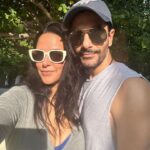 Neha Dhupia Instagram - Happy anniversary my love ♥️… … here’s to holding you closer than close and building our little nest together … here’s to working it out thru thick n thin, thru agreeing n disagreeing , thru loving and laughing … and most importantly here’s to keeping it real … half a decade to ♾️ ♥️ ♥️♥️♥️♥️…