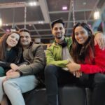 Neha Saxena Instagram - Nine hours of crazy flight, turbulent landing and now chit chatting while waiting for next flight, few more hours to reach to the destination. But still hell excited to experience all of this after sooo long🌻🌼 Frankfurt International Airport-Terminal 1-Lufthansa