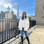 Nidhi Shah Instagram - Hello London 💜✨ London, United Kingdom