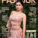 Nidhi Shah Instagram - Bright as Ever 💫✨ . . . Shoot for @fablookmagazine Styled by @milliarora7777 Assisted by @vrinda_budhiraja Mua @sapnachugh1 Hair @monashairandbeauty Wearing @bareandblur @arrshiie Jewels @sonisapphire Shot by @artographybysagar Assisted by @pratikmadan.photo Location @invisiblegastronomybar