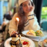 Nidhi Shah Instagram - Birthday morning breakfast spread 🥞🍮🎂🥮🧁🍪 . . . #grateful #birthday ❤️ The Ivy Tower Bridge