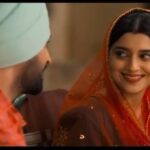 Nimrat Khaira Instagram - Mera fav gana 😊 Chann wargi out now ❤️ Link in insta story @diljitdosanjh @nimratkhairaofficial @amberdeepsingh @truskooluk @urshappyraikoti @thindmotionfilms @rhythmboyzentertainment