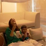 Nisha Agarwal Instagram - Christmas Movies and cuddles with Ishaan while sipping on hot chocolate in a cozy fort is just what I need during this time of the year. We built a cozy fort today, snacked on some popcorn, and eventually fell asleep before the movie could end. Definitely built a core memory today!! #christmas #christmastime #cheistmasvacation