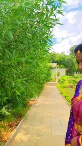 Pallavi Ramisetty Instagram - 💜

Video credits @itz.me_siddhu 

#attarintikidaredi #krishnaveni #shoottime #funcionscens #love #instagood #instagramreel