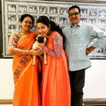 Pallavi Ramisetty Instagram - Wishing you Happy marriage anniversary mummy and dady 👨‍👩‍👧 @naguramisetti @lalitha3906 Love you somuch