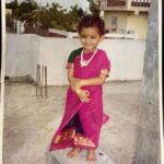 Pallavi Ramisetty Instagram - 1year of me 😁 Posing 😜 #vijayawada #hometown #beautifulmemories❤️ #childhood