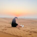 Pavani Reddy Instagram - In the pure clean atmosphere, in the silence- there you can find yourself ❤️ #dubai #desert #dairies #metime