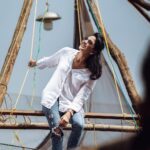 Pavani Reddy Instagram - PEACE 🤍 📸 : @rohanbmc #peace #calm #happiness