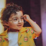 Pearle Maaney Instagram - Our Kutty cocomelon 🤓 Caption Please 😉 . Clicks @pearle_productions