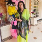 Poonam Dhillon Instagram - Keep clean & Green !!! Always feel good & get compliments in @rohitkverma outfits . This loving Talented Boy is So special to me . The love & Affection he gives is priceless ! Bless u Bachaa ❤️