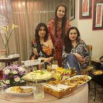 Poonam Dhillon Instagram - BIRTHDAY WEEK... #Celebrations started with Dear Friends !! Lovely company, Fun , Laughter ..and super lovely spread which all could not stop raving about .. You are outstanding @menuscriptfoodstories not only with your quality & unusual creations but also with the artistic presentations . Can't get enough of your amazing food . #gratitude #thankyougod #Friends #goodfoodindia #eveningtoremember #birthdayweek