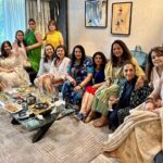 Poonam Dhillon Instagram - The week that was !! Festivity is in the Air !! #birthdayparty #prediwali #frienshipismagic #Happiness #love #goodfood #funtimes #music #dance