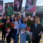 Poonam Dhillon Instagram - Trip to Tashkent ,capital of Uzbekistan. A extremely warm loving welcome , overwhelmed with Flowers & Music . The #tashkentinternationalfilmfeatival is a extremely Grand well planned Festival. Indian films and actors are specially loved and we are showered with Love , affection & respect . Was very pleasant meeting our distinguished Indian Ambassador @manish.prabhat & his lovely wife Ruchi . The indian Delegation was led by @nfdcindia NDFC head @bhakarravinder .Legendary star #zeenataman was showered with love from the Uzbek Fans . I had shot for my iconic Film #SohiniMahiwal , Directed by @umesh0608 here many years ago. Look forward to visiting this extremely beautiful country again soon. Tashkent, Uzbekistan