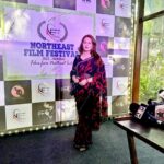 Poonam Dhillon Instagram - North East is a Beautiful part of India with Outstanding Natural Beauty .. NFDC & Information & Broadcasting Ministry @nfdcindia @mib_india organised a opportunity for talent from the NE INDIA to be showcased , recognised & awarded here in Mumbai. Happy and Proud to give away Awards to the multiple Talent from North East .congrats @rebecca_changkija_sema & team