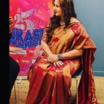 Poonam Dhillon Instagram – Feeling very Indian in UK . Love Sarees & specially at UK Asian film Festival where I represent Indian Films with pride. BFI Southbank