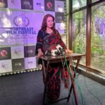 Poonam Dhillon Instagram - North East is a Beautiful part of India with Outstanding Natural Beauty .. NFDC & Information & Broadcasting Ministry @nfdcindia @mib_india organised a opportunity for talent from the NE INDIA to be showcased , recognised & awarded here in Mumbai. Happy and Proud to give away Awards to the multiple Talent from North East .congrats @rebecca_changkija_sema & team