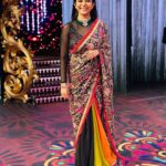 Poornima Indrajith Instagram - Pranaah Pret, my new love and obsession is all about prints and colours. I wanted to wait till the collection launch but I couldn’t help but wear a few of my favourites from this range for a show. So here is a sneak peek on what’s to come on Pranaah.com Stay tuned for more! @pranaahbypoornimaindrajith @jaan_moni_das @priyankaalbert @pureallure.in @mazhavilmanoramatv