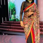 Poornima Indrajith Instagram - Pranaah Pret, my new love and obsession is all about prints and colours. I wanted to wait till the collection launch but I couldn’t help but wear a few of my favourites from this range for a show. So here is a sneak peek on what’s to come on Pranaah.com Stay tuned for more! @pranaahbypoornimaindrajith @jaan_moni_das @priyankaalbert @pureallure.in @mazhavilmanoramatv