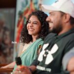 Poornima Indrajith Instagram - Happy faces 🫶 #THURAMUKHAM #pressmeet #photodump