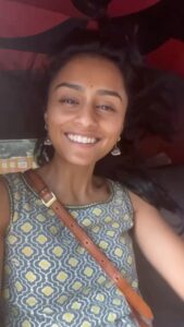 Pragathi Guruprasad Instagram - forever a chennai city girl Chennai, India