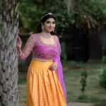 Pragya Nagra Instagram - 🌸 PC @sathyaphotography3 Designer @mayon_by_subhathracouture MUAH @murugeshmakeup_hair Location courtesy @elementsoneastcoast Elements on East Coast