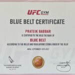 Prateik Babbar Instagram - thank you brazilian jiu-jitsu! 🔥🥋❤️🙏🏽 #growth & #progress are inevitable in any form of journey.. as long as we remain disciplined.. hungry.. consistent & persistent 🔥 my brotha & sensei @rohityson_ & i got our #bjj belt promotions.. i got promoted to blue belt.. & my sensei got promoted to brown belt 🔥🥋❤️🙏🏽 iv been blessed to be surrounded.. taught.. coached & guided by the most elite coaches.. teachers & sensei’s.. without whom my #bjj journey is incomplete 🔥🥋❤️🙏🏽 thank you sensei’s @paulo_bjjgfteamap @calmeida_bjj.mma for this honour! #oss 🔥🥋❤️🙏🏽 thank you sensei’s @paulo.bananada @senseimayur @rohityson_ for your continuous support & encouragement! #oss 🔥🥋❤️🙏🏽 thank you bossmen @ajaymarwah @istayakansari & our very own sanctuary @ufcgymbandra for including me as part of the family! ❤️🙏🏽 🔥 the journey continues 🥋 #oss 🙏🏽 @ufcgymindia @ufcgym @ufc 🔥 p.s. - don’t forget to swipe left! 🔥 #brazilianjiujitsu #bjj #oss 🔥🥋❤️🙏🏽 UFC GYM Bandra