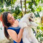 Pratheeksha G Pradeep Instagram - 🤍🤍🤍🤍🤍🤍 #shitzu #doglover #🤍🤍 Punalur