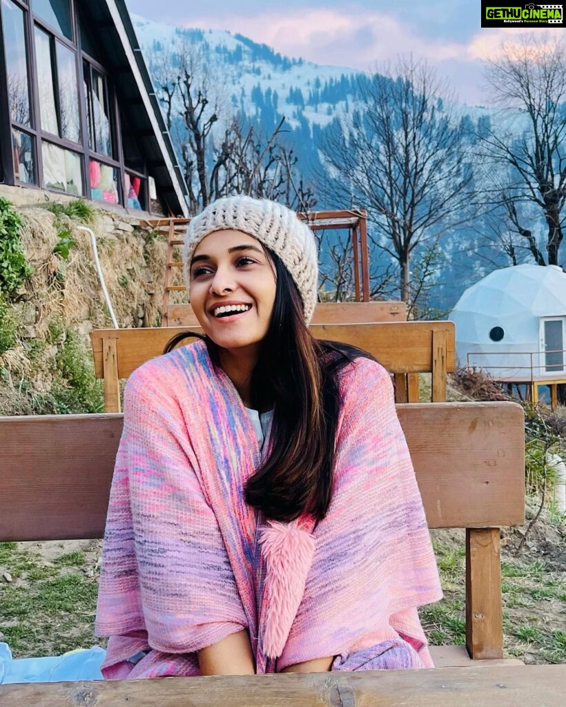Priya Bhavani Shankar Instagram - Couldn’t ask for a better morning ❤️ @touronholidays thanks for putting this all together for us 😊 Himachal Pradesh