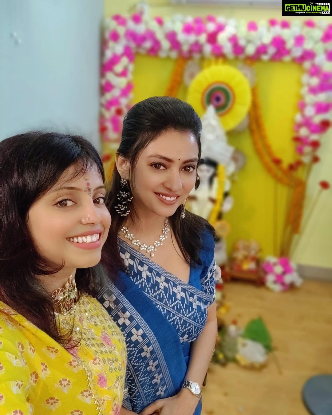 Priyanka Mondal Instagram - Saraswati Pujo 2023 #priyankamondalofficial ...