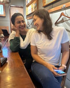 Raadhika Sarathkumar Instagram - @laila_laughs  always full of laughs , laila oh lailaaaaa🥰🥰🥰🥰🥰😄😄😄
