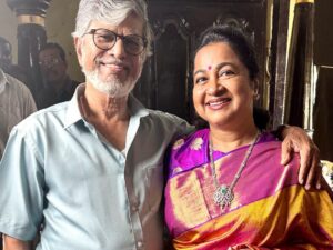 Raadhika Sarathkumar Instagram - Life takes us us on different journeys,live the moment and learn from it🙏need everyone’s good wishes as we start ‘Kizhaku Vaasal”on #vijaytv .#sachandrasekar sir who I have done many successful movies a family friend and well wisher leads the cast with a great crew. Good luck👍👍