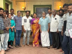 Raadhika Sarathkumar Instagram - Life takes us us on different journeys,live the moment and learn from it🙏need everyone’s good wishes as we start ‘Kizhaku Vaasal”on #vijaytv .#sachandrasekar sir who I have done many successful movies a family friend and well wisher leads the cast with a great crew. Good luck👍👍