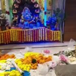 Radha Instagram - Experienced the true grandeur of Ganesh Chathurthi Festival after moving to Mumbai. Pooja & festivals always creates a positive vibe. Satyanarayana pooja where the idol is majestically decorated with flowers is truly amazing. Prayers for the well being of everyone! लोकः समस्ताः सुखिनो भवन्तु Mumbai - मुंबई