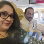Radha Instagram - En route to lovely Dubai!! ☺️ #dubai