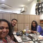 Radha Instagram - DubaiLunch at thalassemia restarent with my friend saritha and sweet micky