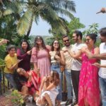 Radha Instagram - Having amazing family, cousins and friends is a blessing and my molu deserves it.#happybirthday #thulasi #thulasinair #family ##cousins #goa