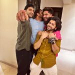 Raghav Juyal Instagram - With bhai ,always मजाड़ीं (fun) life , ❤️❤️love u bhai @beingsalmankhan for all the fun and happiness u give us in life 🌞🌞 zindagizindabaad ✊ #kisikabhaikisikijaan #zindagizindabaad Mumbai, Maharashtra