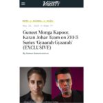 Raghav Juyal Instagram - New beginnings ❤️🙏🏻 @variety Indian Oscar winner Guneet Monga Kapoor’s Sikhya Entertainment and multihyphenate Karan Johar’s Dharmatic Entertainment have teamed for the first time to produce original series “Gyaarah Gyaarah” for streamer ZEE5. Directed by Umesh Bist (Sikhya-Balaji Motion Pictures-Netflix film “Pagglait”) and co-written by Puja Banerji and Sunjoy Shekhar, the series, described as being in the investigative fantasy drama genre, is set across three decades and timelines – 1990, 2001 and 2016 – and blends mysticism, science and mystery. #gyaarahgyaarah Dehradun The City Of Love