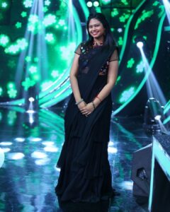Ramya Behara Instagram - 🖤

Wearing @sr_label_by_yaminireddy ❤️