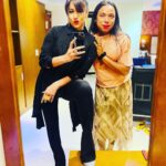 Ranjini Haridas Instagram - Event ready with @jaanmonidasofficial #workmode #emceelife #gettingready #makeup #hair #kollamdiaries #paidtotalk #work #happyme #ranjijiharidas