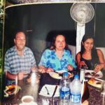 Ranjini Haridas Instagram - Geoff and June ..then and Now !!! time sure does fly but everything else felt exactly the same and that I guess is the beauty of some bonds . #travelbackintime #nostalgia #memories #17years #unitedkingdom #lowestoft #17yearslater #ranjiniharidas
