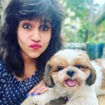 Ranjini Haridas Instagram - Just chilling with my Buddy !😬 #homescenes #mybaby #buddy #love