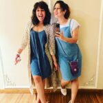 Ranjini Haridas Instagram - Ok..we back !!!😬 @ranjinijose #crazynightaroundtown #fortkochi #us2 #namesake #ranjiniharidas #ranjinijose #madness