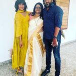 Ranjini Haridas Instagram - Familia ❤️ #weddingtime #fam #ma #bro #us #smile😊