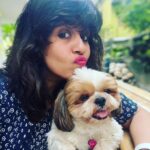 Ranjini Haridas Instagram - Just chilling with my Buddy !😬 #homescenes #mybaby #buddy #love