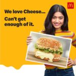 Rashmika Mandanna Instagram – You know what my favourite cheese indulgence is?? Why don’t you try the McCheese Burger and guess my answer! ❤️

Visit your nearest McDonald’s or order this Cheesy delight on McDelivery!

#mcdonaldsindia #imlovinit #mccheeseburger #partnership