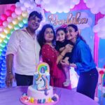 Rati Pandey Instagram - My little princess turns 3 this year...Wishing you all the happiness and love you deserve my little brattyyyy..love you❤️💖 @yashikaprincesss . . #buakibeti #yashika #ratipandey #maalovesyou #happybirthday #mysukoon #patnabeats #familytime❤️ #blueaesthetic #unconditionallove💕 #2022