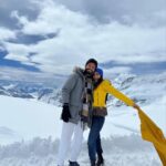 Reba Monica John Instagram - Had some special filmy moments in Switzerland 💕🥹 best time ever with the best tribe-Familia ✨ #europetravel #lifethroughthelens #swissmountains #breathtaking #wanderlust #jungfraujoch🇨🇭 Jungfrau - Switzerland
