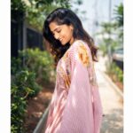 Reba Monica John Instagram – Bloom where you are planted 🌸✨

Wearing @drzya_ridhisuri 
summery prettiness

for SAMAJAVARAGAMANA promotions! Releasing 18th May ✨

Hair @prakash_kasara 

P.C @shutterbugs.clicks

#hyderabad #actorslife #newmovie #indianwear #feelingpretty #summercolors #samajavaragamana #dontmissit