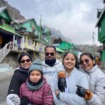 Rebecca Santhosh Instagram - Ice dump 🥶 Sikkim